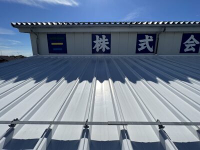 新潟市北区 株式会社 I 様邸 屋根遮熱塗装工事