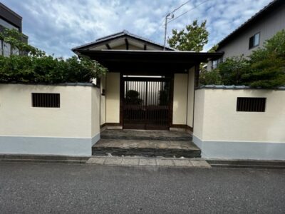 新潟市江南区 S 様邸 ブロック塀塗装工事