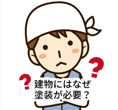 建物にはなぜ塗装が必要？