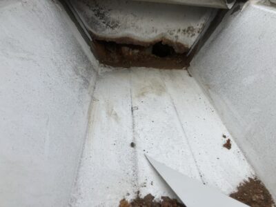 折板面戸腐食(施工前)