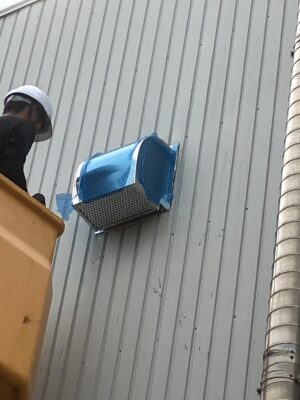 換気フード交換(施工後)