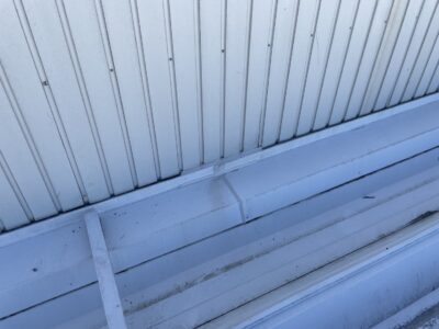 流れ壁/コーキング充填(施工後)