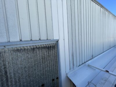 板金外壁塞ぎ(施工後)