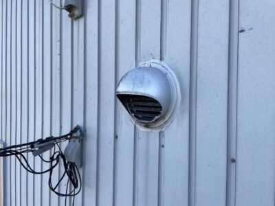 換気フード/コーキング打ち替え(施工後)