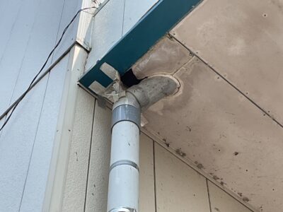 軒天交換（施工前）