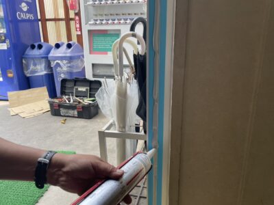 コーキング充填