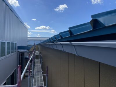 軒樋取付（施工後）