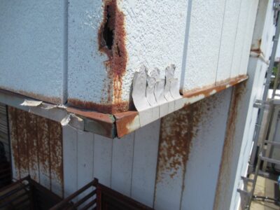 庇交換（施工前）