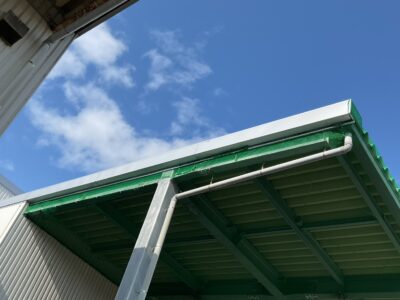 防鳥ネット取付（施工後）