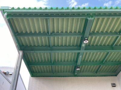 防鳥ネット取付（施工後）