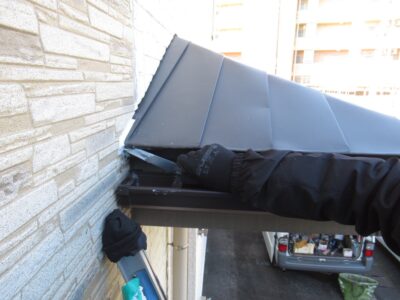 コーキングヘラ押え