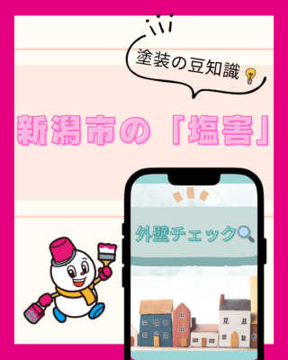 海沿いの方は必見！新潟の「塩害」から家を守る高耐久塗料の選び方